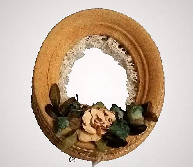 Mini Wandspiegel Geschenkidee Dekoration Shabby Chic Euroco 81066