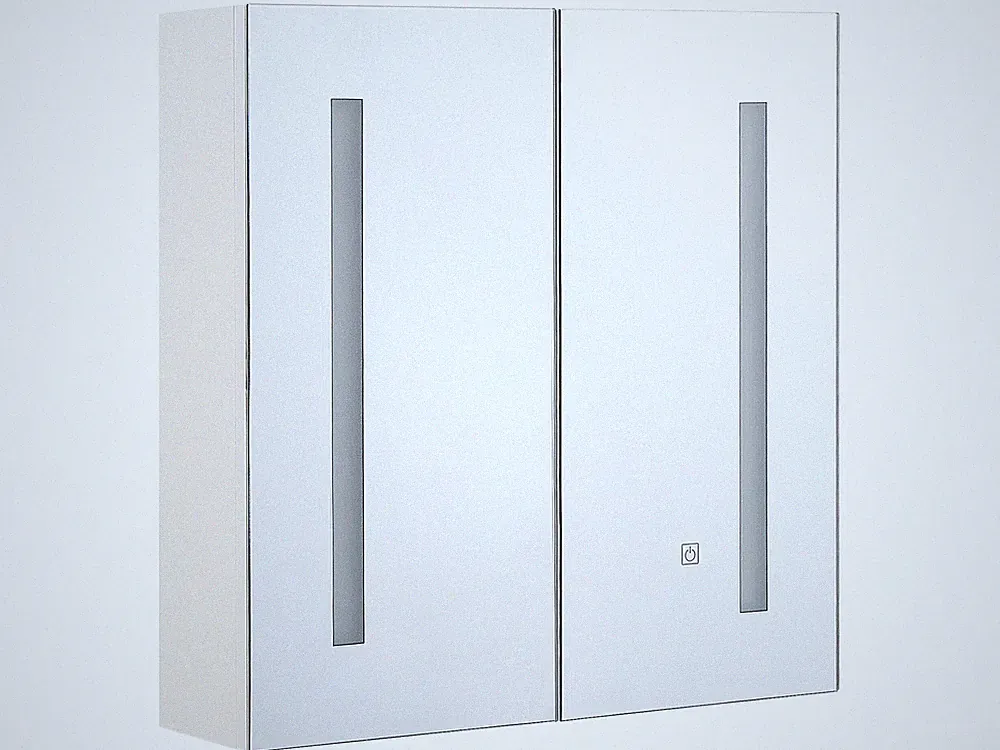 spiegelschrank bad 2 türig