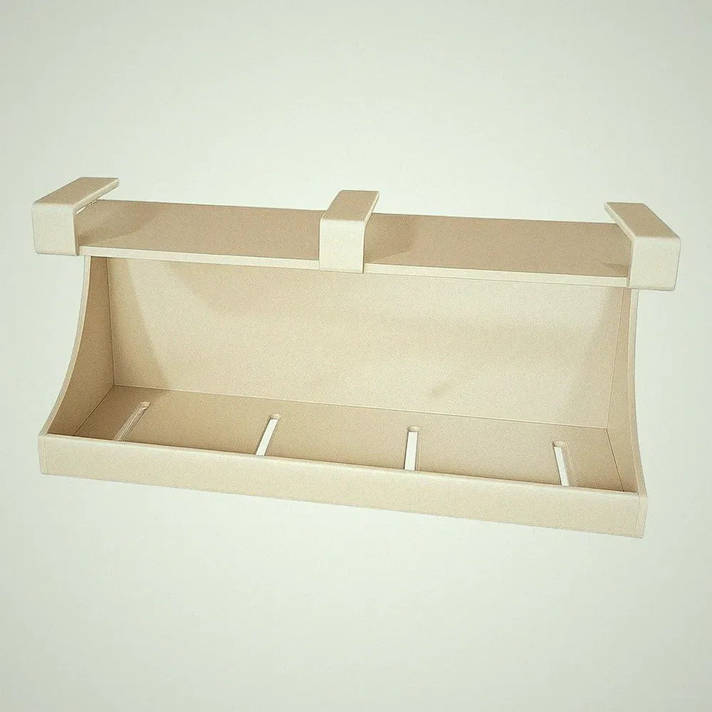 Modernes Badezimmer Interieur für regal für Spiegelschrank 30x10x11cm