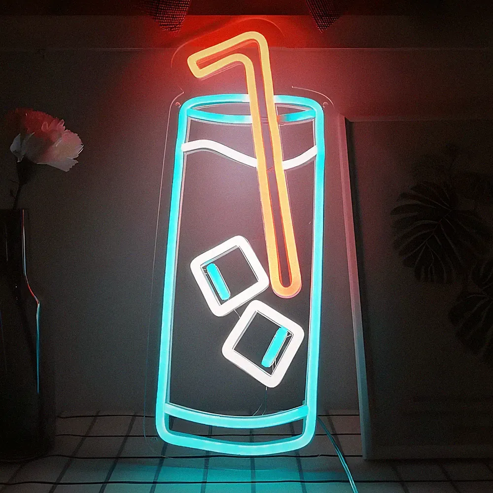 Neon LED Schild USB Licht Wand Deko Leuchte Gaming Setup Streamer Beleuchtung