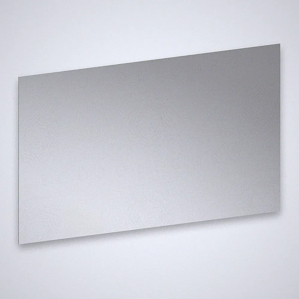 Ogomondo Badspiegel Rom mit Wandmontage 80x68 cm