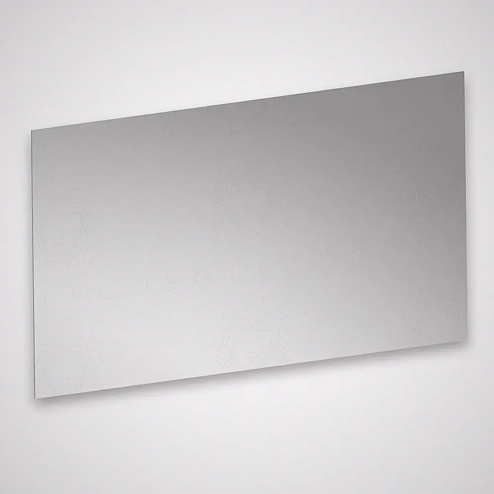 Ogomondo Badspiegel Rom mit Wandmontage 80x68 cm