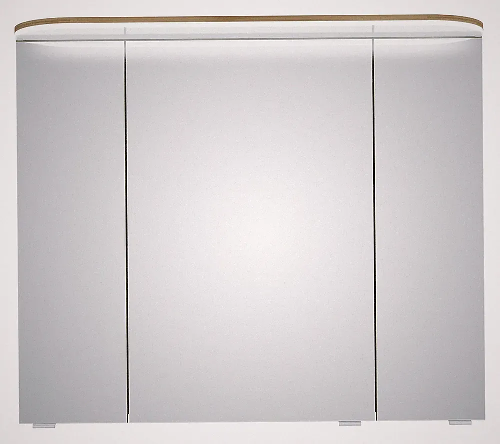 Pelipal Balto Sprint Spiegelschrank Kranzleuchte 3 Spiegeltüren 852 x 723 x...