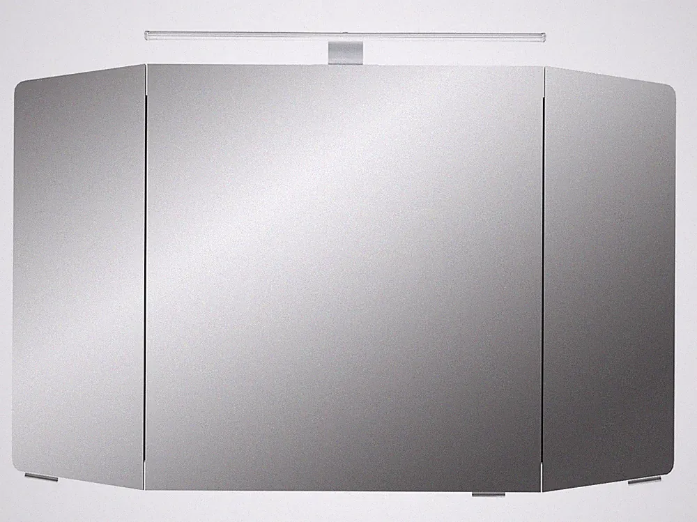 Pelipal Cassca Sprint Spiegelschrank Aufsatzleuchte 3 Spiegeltüren 1000 x 670...