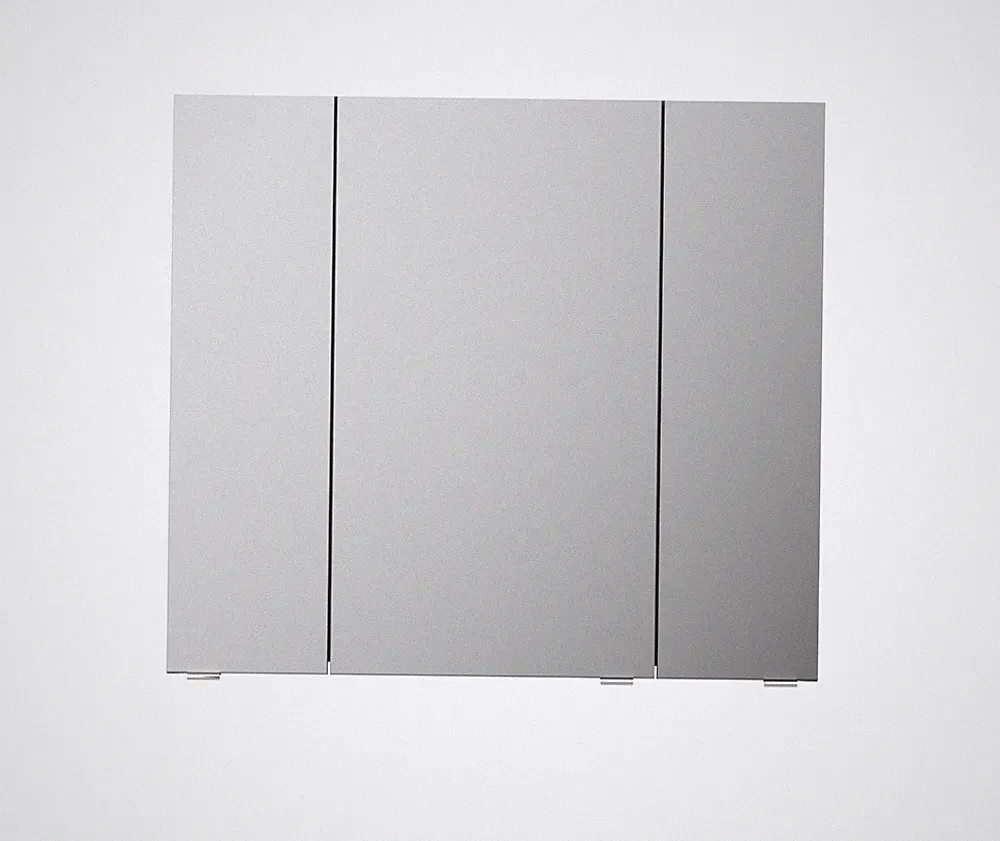 Pelipal Serie 4010 Spiegelschrank 4850.198050 Graphit Struktur quer NB 80 cm