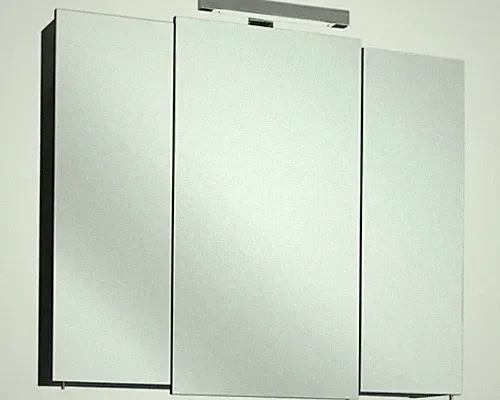 pelipal Spiegelschrank Quickset 311 68 x 20 x 73 cm anthrazit 3-türig IP 44