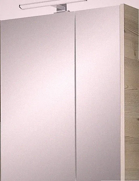 Pelipal Spiegelschrank Quickset 85-III LED-Aufsatzleuchte Polar Pinie 60 cm