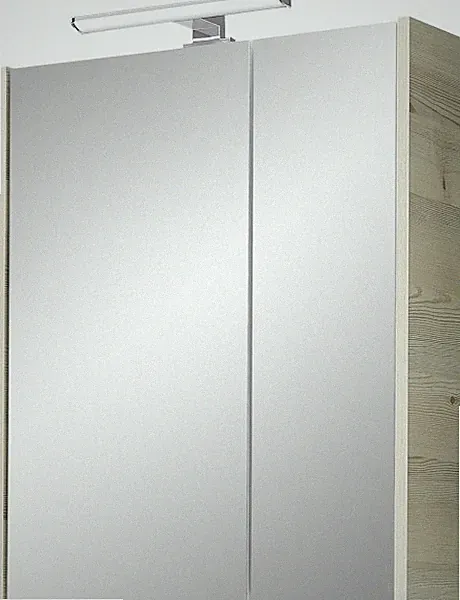 Pelipal Spiegelschrank Quickset 85-III LED-Aufsatzleuchte Polar Pinie 60 cm