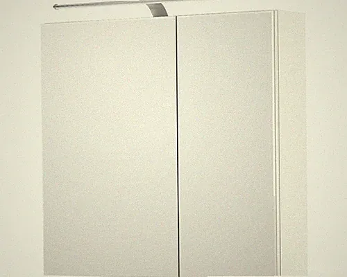 pelipal Spiegelschrank Serie 6005 Sprint 75 x 17 x 70,3 cm weiß 2-türig LED IP 2