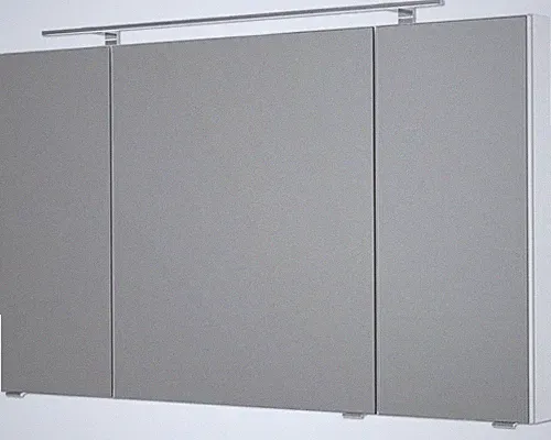 pelipal Spiegelschrank xpressline 4035 120 x 14,5 x 70,3 cm weiß 3-türig LED IP