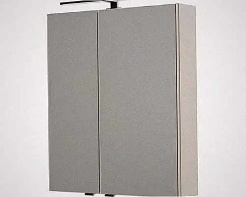 pelipal Spiegelschrank Xpressline 4035 60 x 14,5 x 70,3 cm kaschmir 2-türig LED