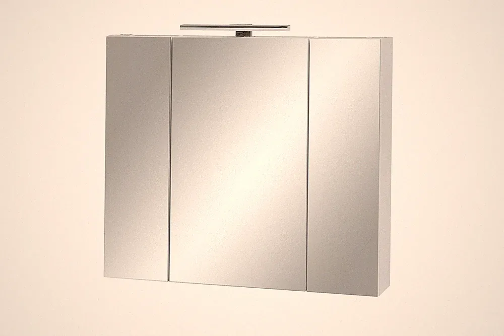 Schildmeyer Limone Spiegelschrank aus holzähnlichem Material 80 x 707 x 16 cm