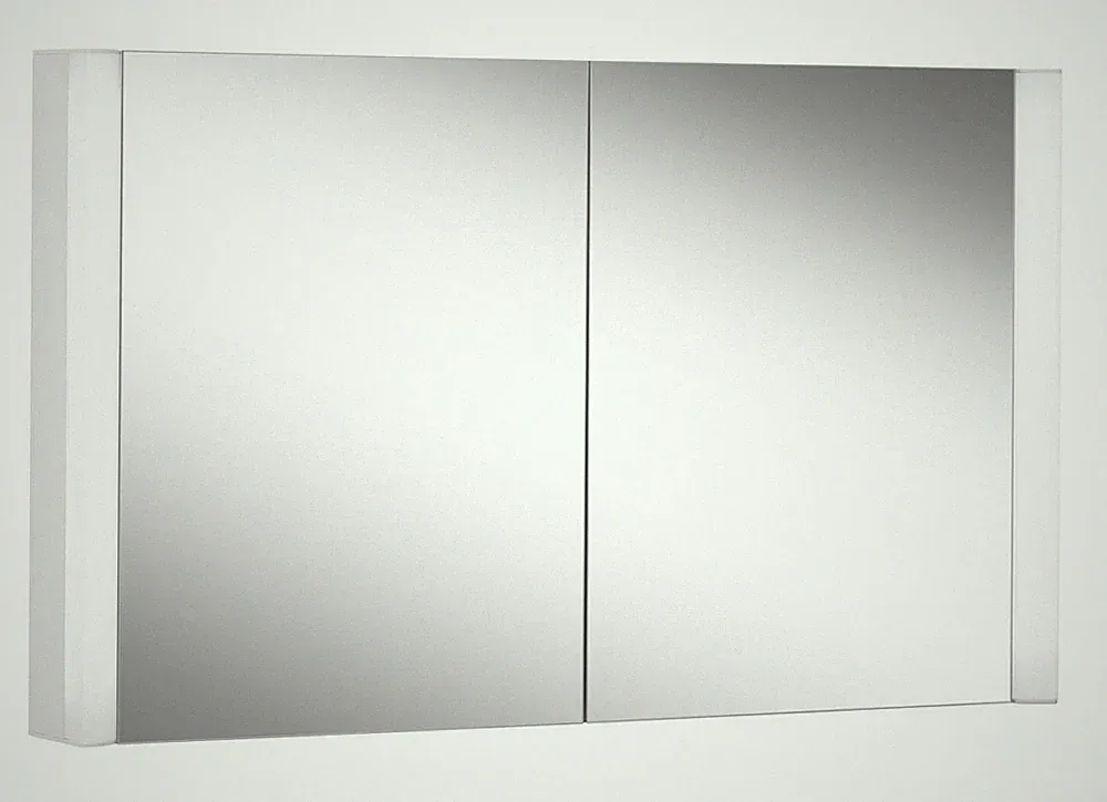 Schneider EASY LED-Lichtspiegelschrank, 2 Doppelspiegeltüren, 120x70x14cm