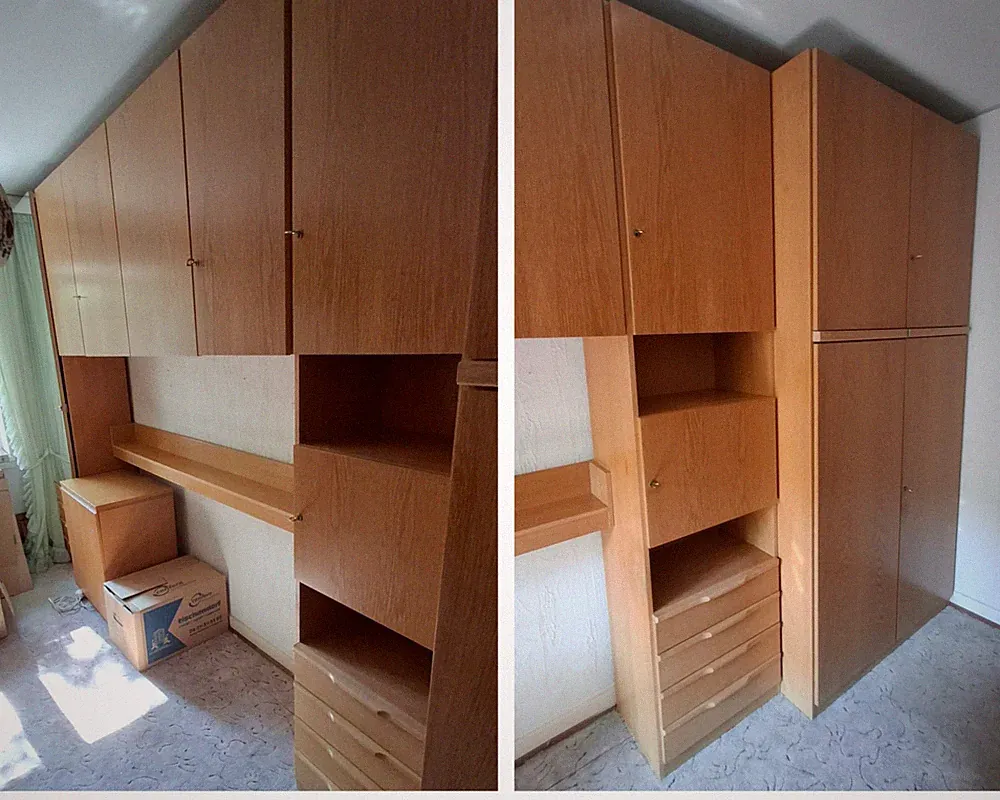 Schrankwand Euronolte Schränke Kleiderschrank System Schlafzimmer Möbel Kraft