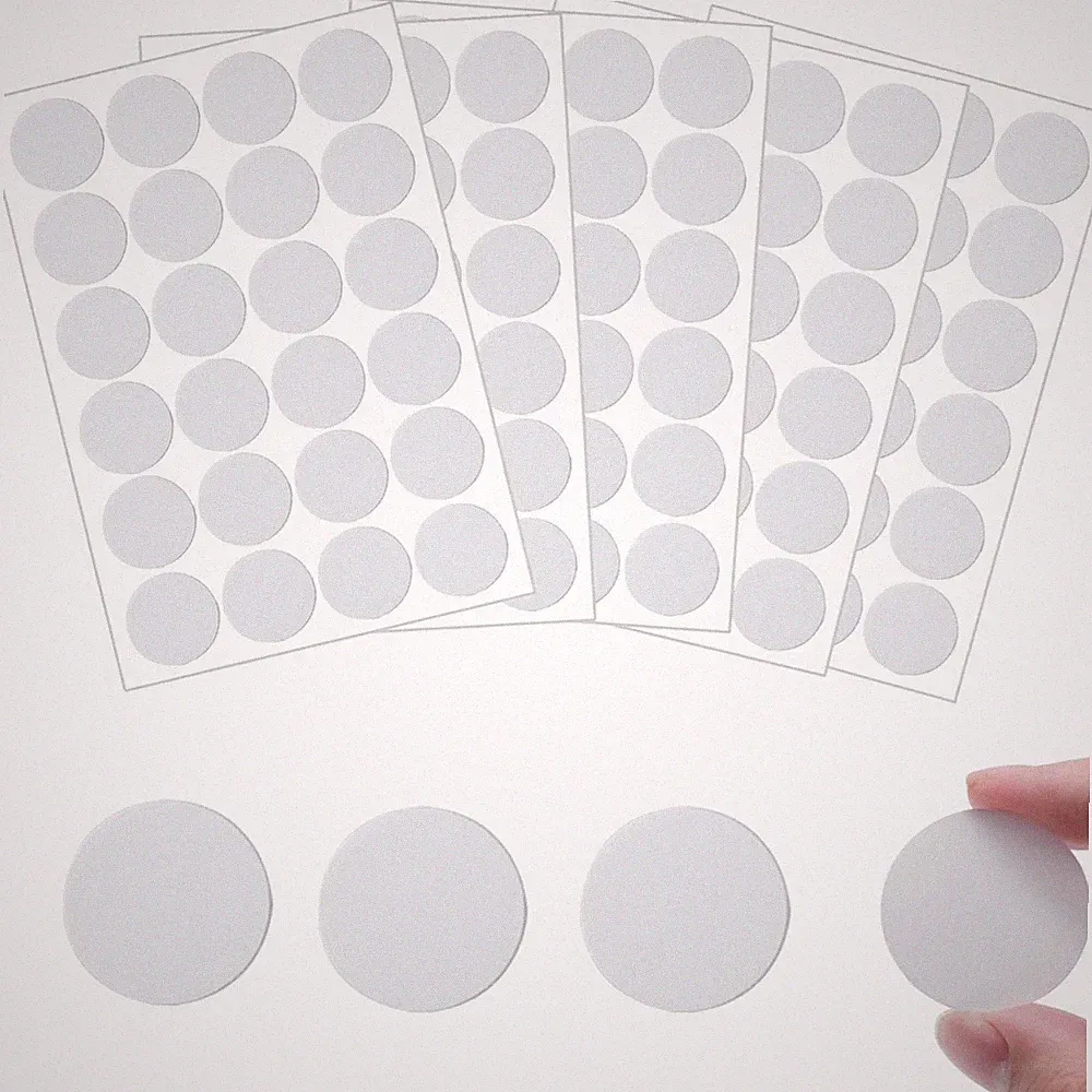 Schraubenabdeckung Selbstklebend 30mm Weiß Möbel DIY Wand Schreibtisch