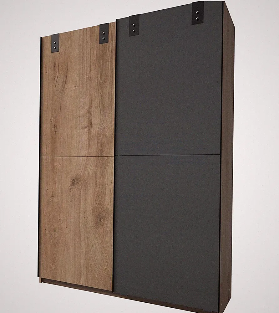 Schwebetürenschrank Kleiderschrank Cardiff 135cm Farbe und Größe wälhbar