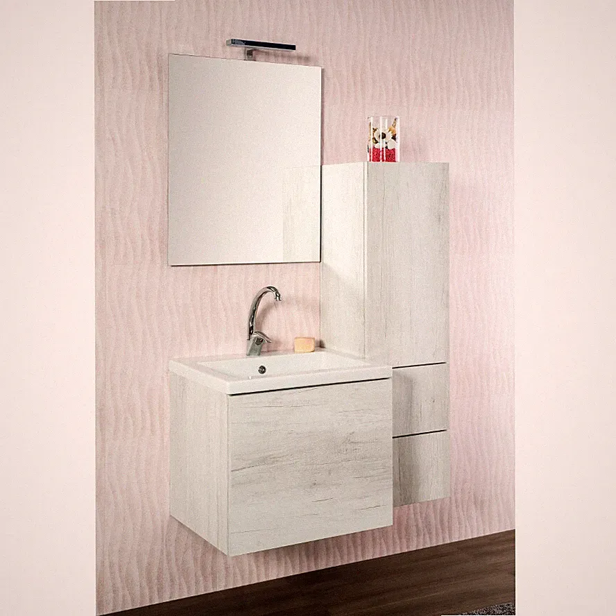 SET Badmöbel Wandgehängte Badezimmer-Zusammensetzung cm 95 Unika