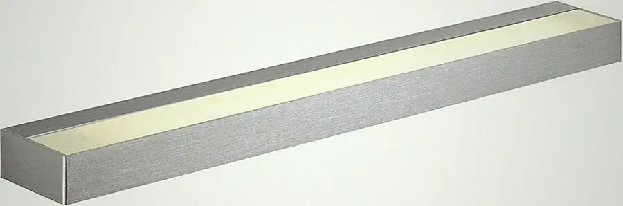 SLV SEDO 14 Wandleuchte, LED, 3000K, aluminium gebürstet, Glas satiniert