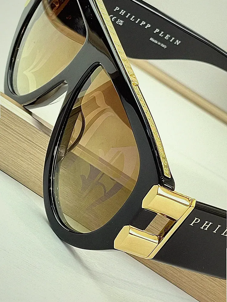 SONNENBRILLE PHILIPP PLEIN MEER STRAND VERSCHIEDENE FARBEN GELBE GLÄSER DISCOC