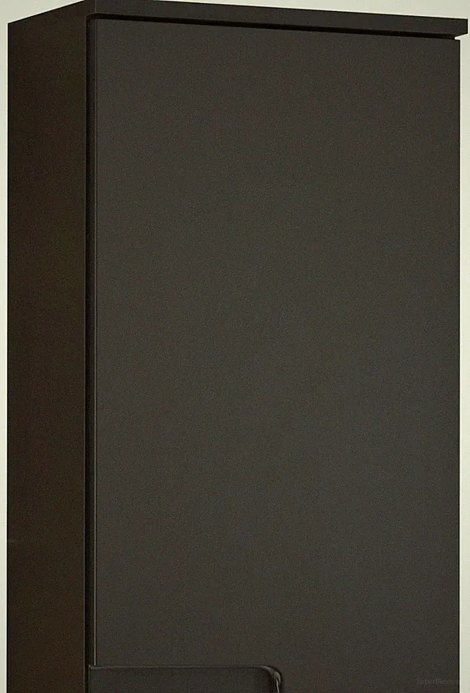 SPICE Bad Hängeschrank Schwarz matt 40x67x23cm 1-türig Neu
