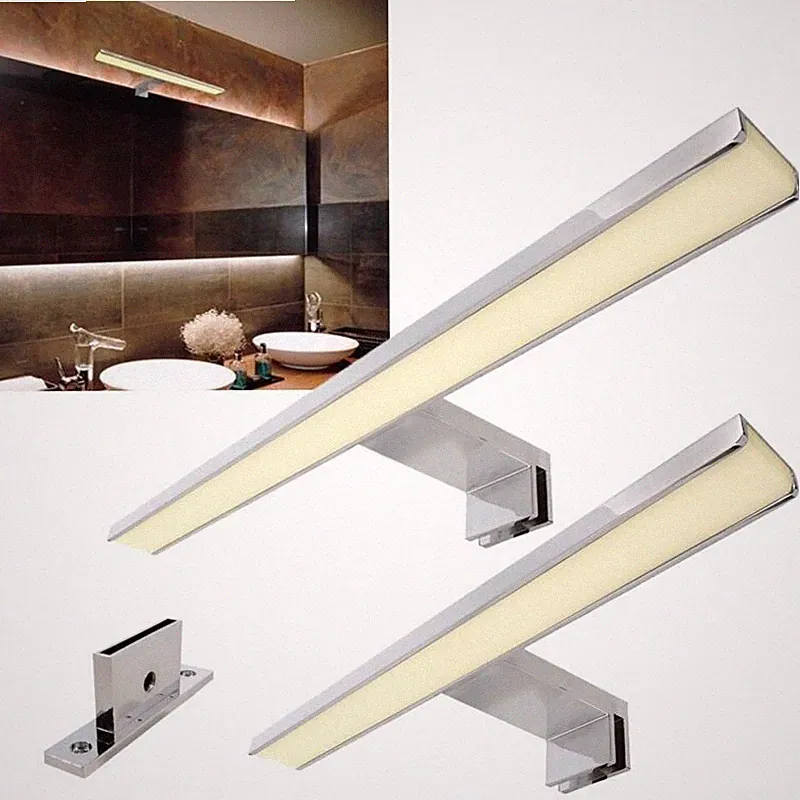 Spiegel-Leuchte LED 230V Wand-Lampe Spiegelschrank-Leuchte Bilder IP44 Dekolight