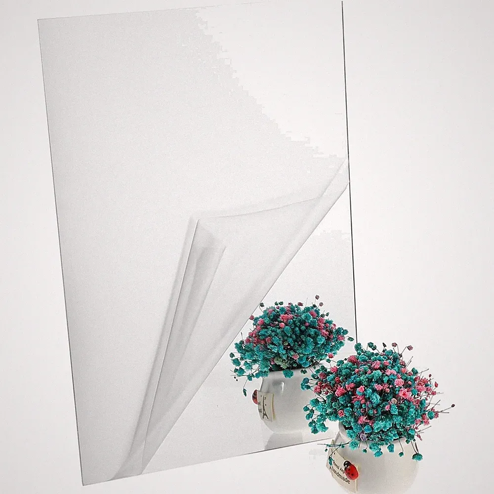 Spiegelfolie Acryl Bruchsicher Selbstklebend Wandspiegel 20x30cm