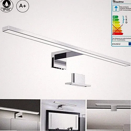 Spiegelleuchte Bad Beleuchtung Badleuchte Schminklicht Aufbaulampe LED 30/60cm