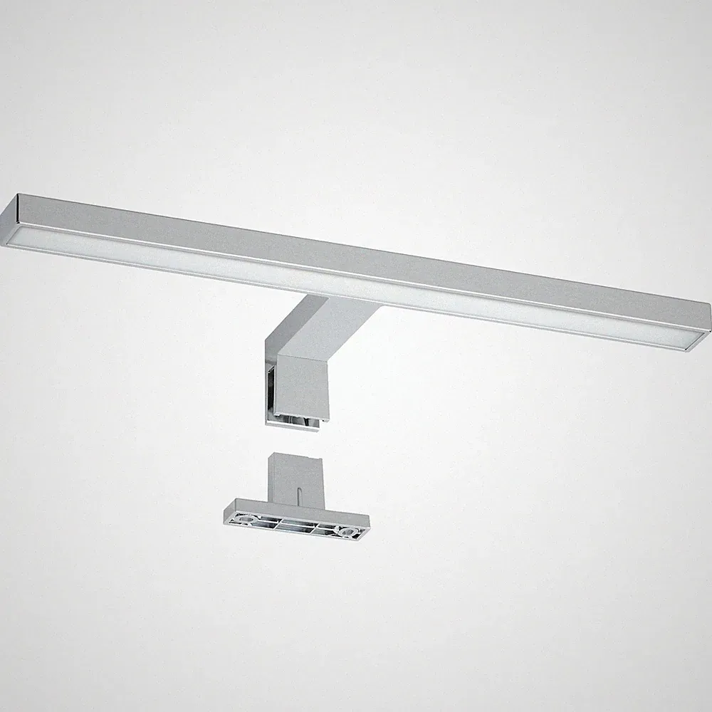 Spiegelleuchte LED Bad 230V Chrom Badlampe Schminklicht Leuchte Kaltweiß