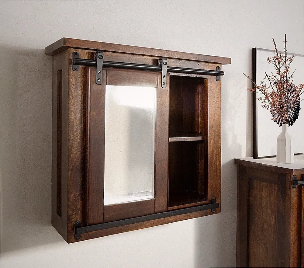 Eisen Spiegelschrank