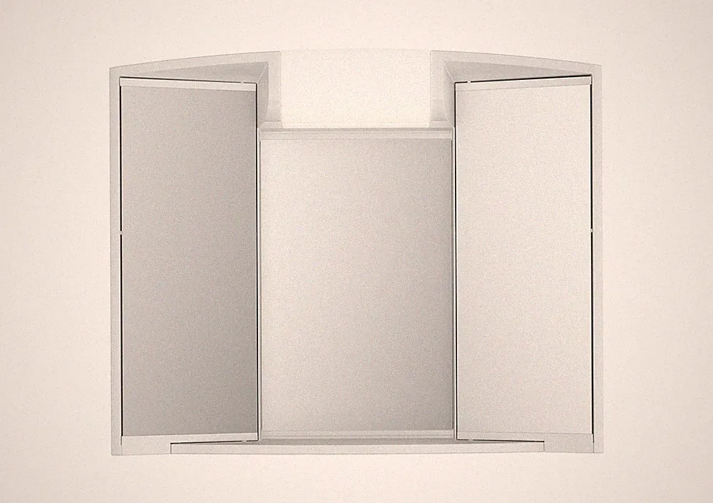 spiegelschrank bad 3d
