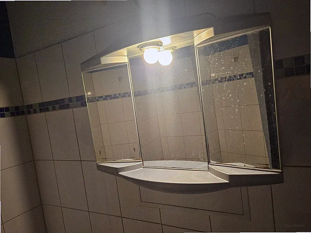 spiegelschrank bad mit beleuchtung 60 cm weiß