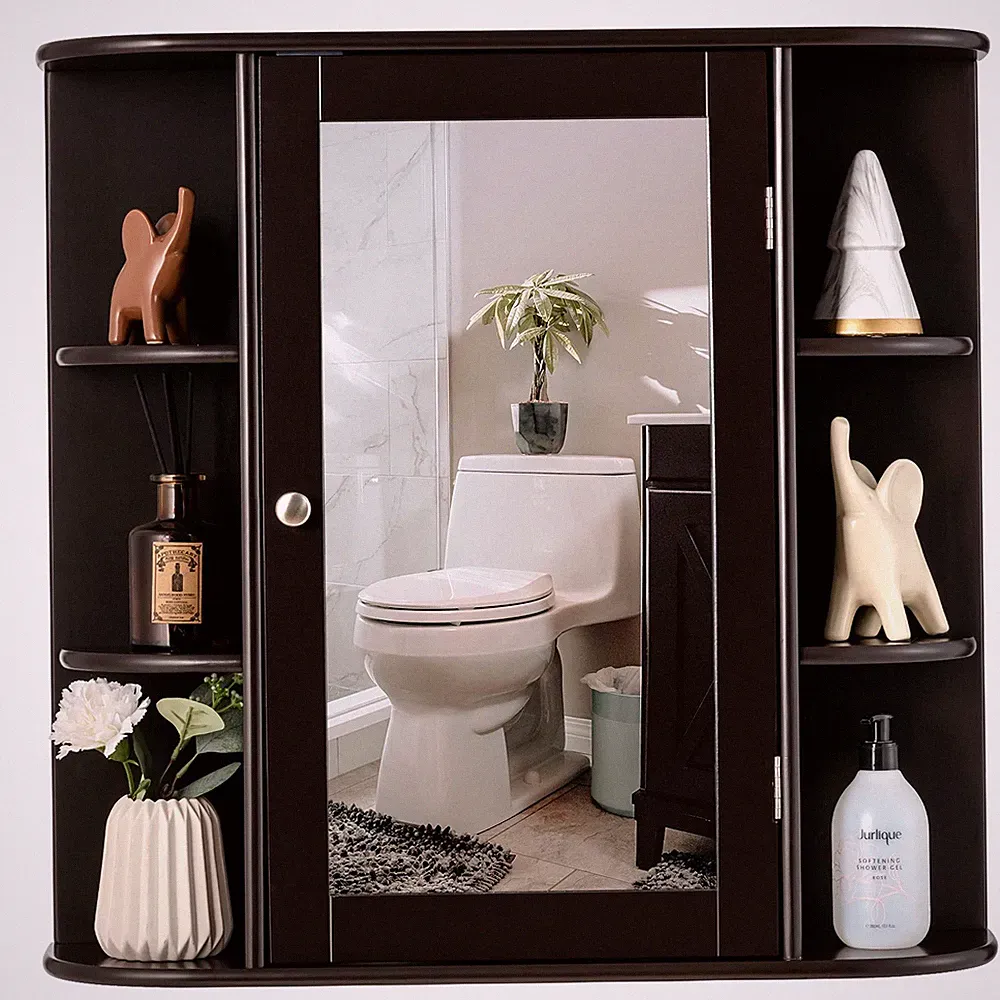Spiegelschrank Badezimmer Badezimmerspiegel Badezimmerspiegelschrank Wandschrank