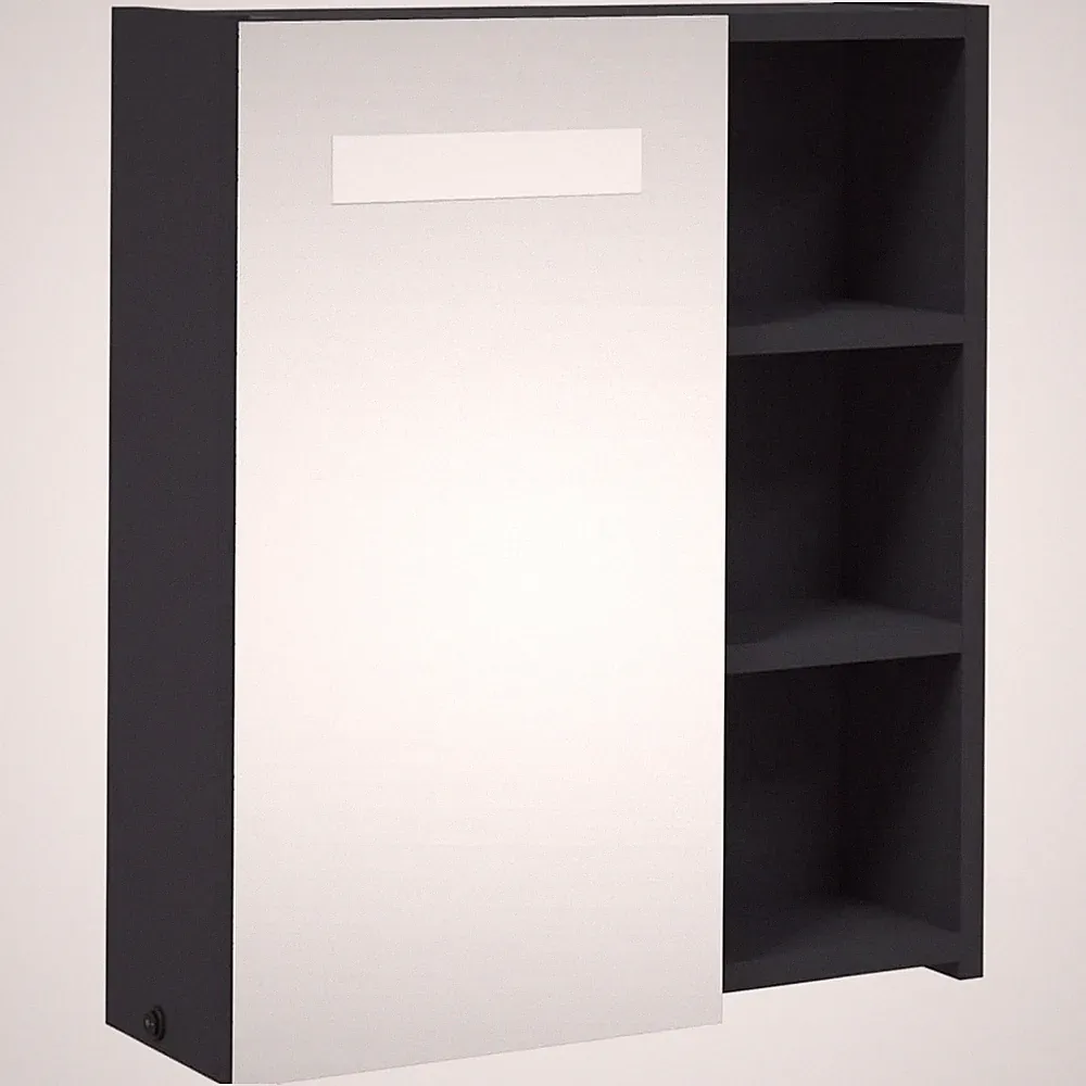 Spiegelschrank | Badezimmer | LED-Beleuchtet | Wandspiegel | Gästebad | 45x13x52