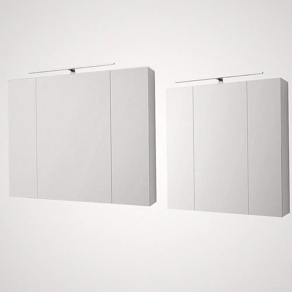 25 cm Beleuchteter Spiegelschrank