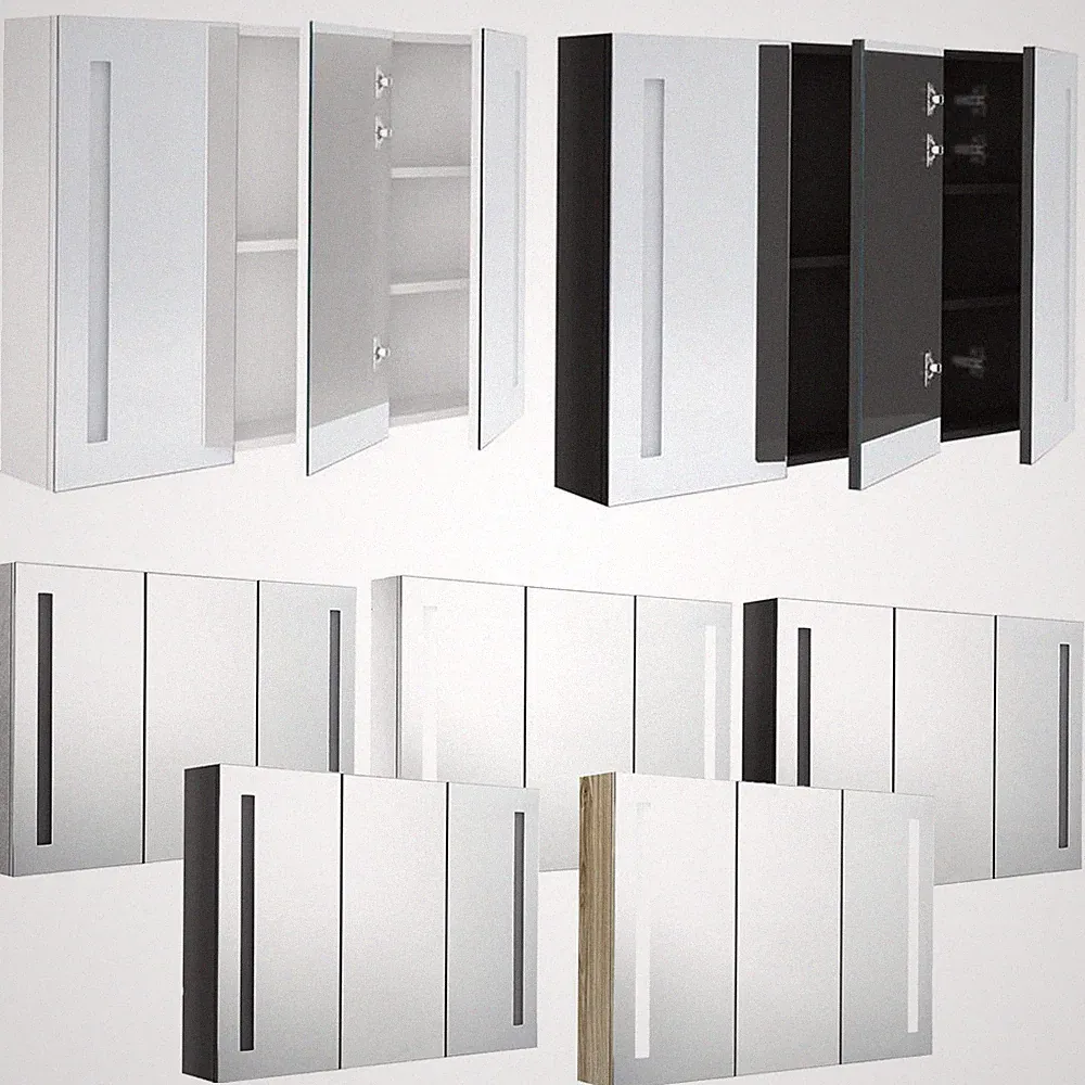 Spiegelschrank Badezimmerschrank LED Beleuchtung Badspiegel Badschrank Spiegel