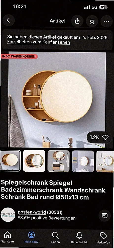 Spiegelschrank Badschrank