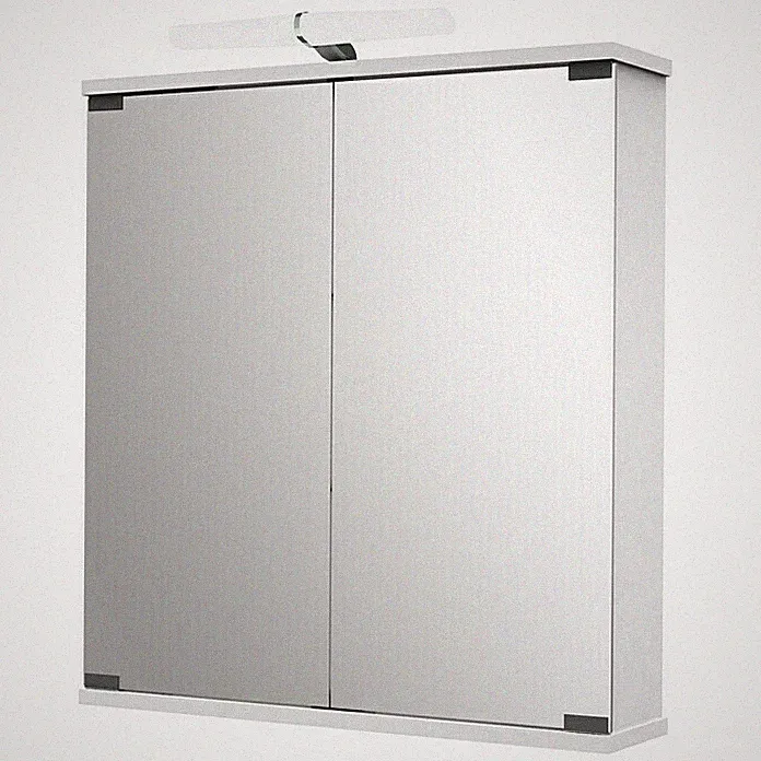 Spiegelschrank Badschrank Camargue LED Kyla Badspiegel Spiegel Licht+ Steckdose