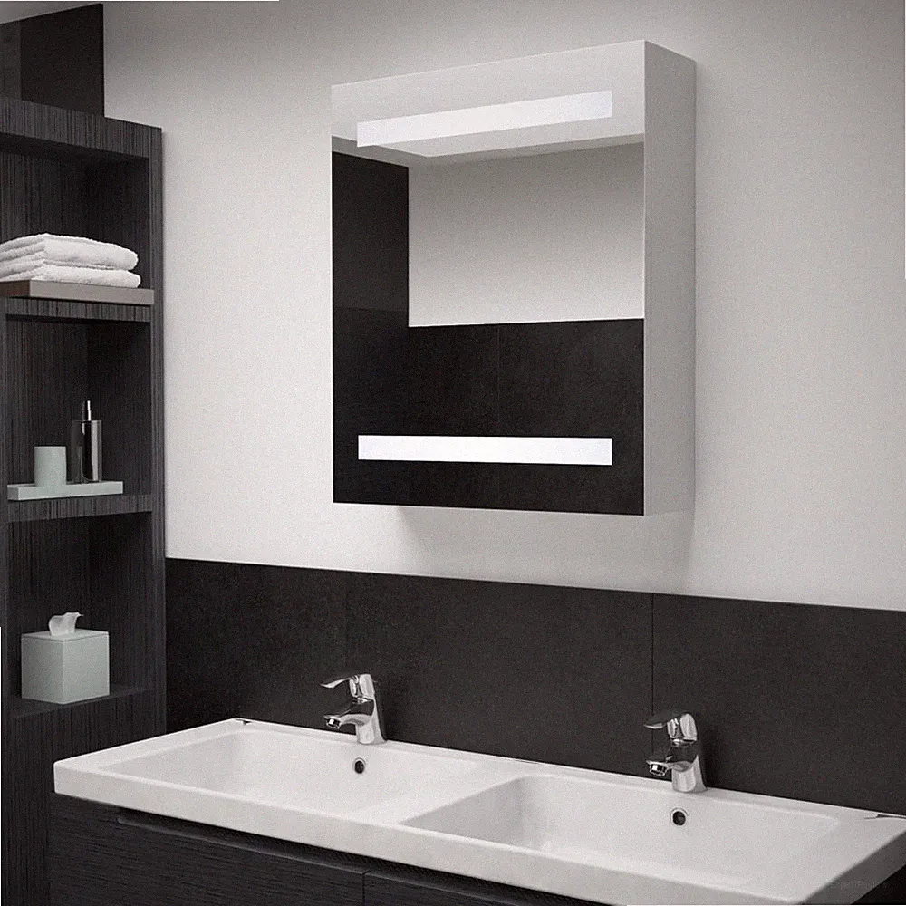 Spiegelschrank Badschrank Lichtspiegel Badspiegel Badezimmerspiegel LED 50 60 80
