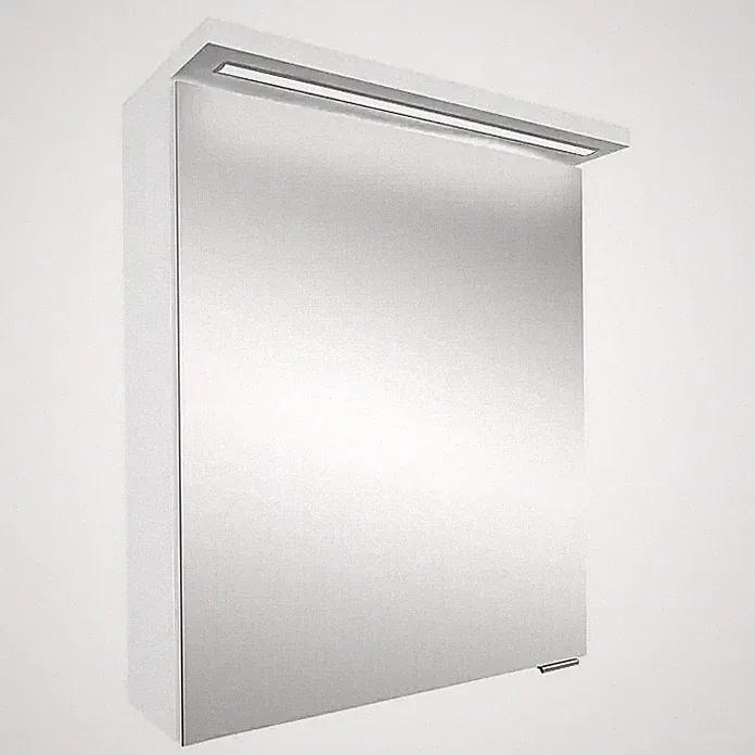 Spiegelschrank Badschrank Riva LED Linda Badspiegel Spiegel Licht + Steckdose