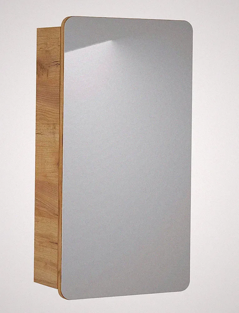 Spiegelschrank Badschrank Spiegel Eiche Craft Gold Breite wählbar 103084905
