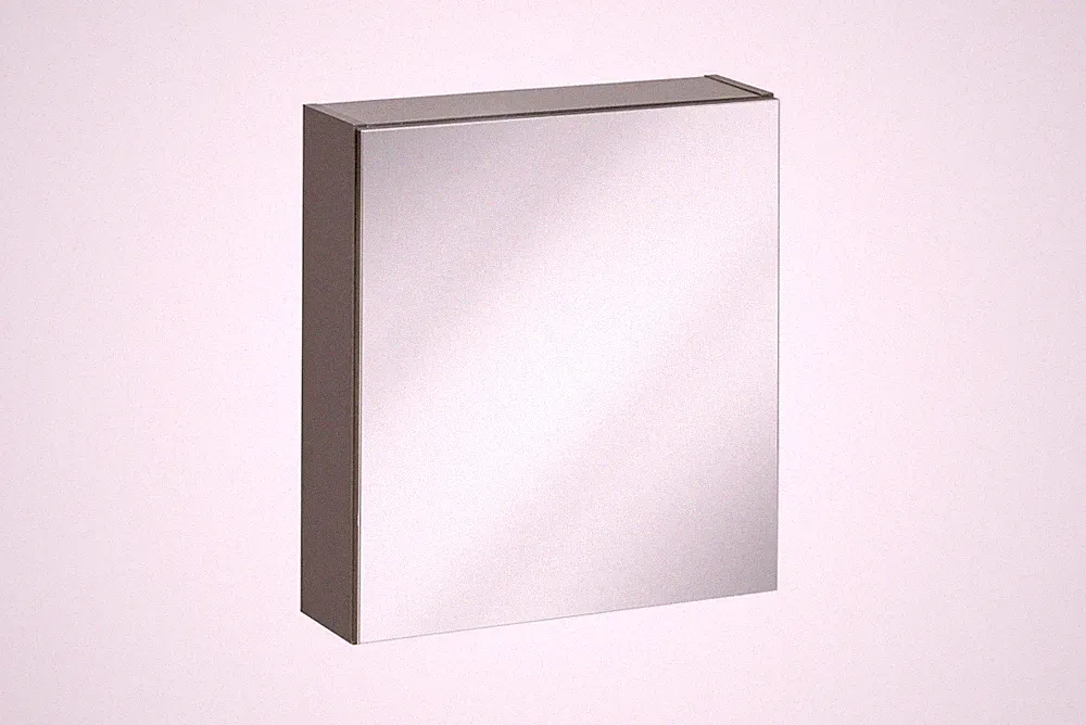 Spiegelschrank Badspiegel Hängeschrank Wandschrank Badezimmerschrank 40x15x55cm
