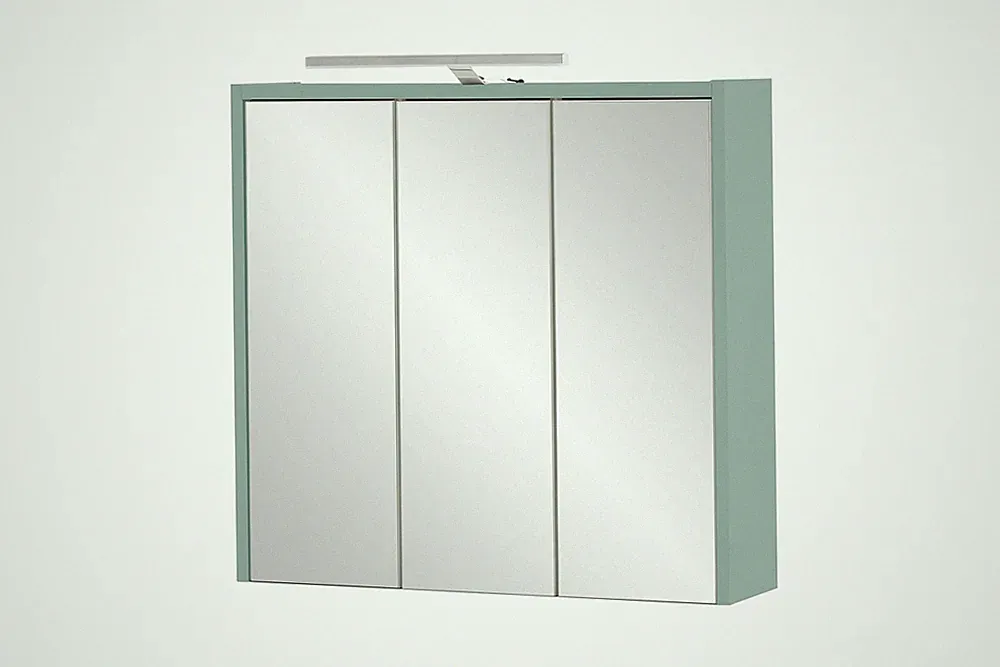 Gemalt Spiegelschrank