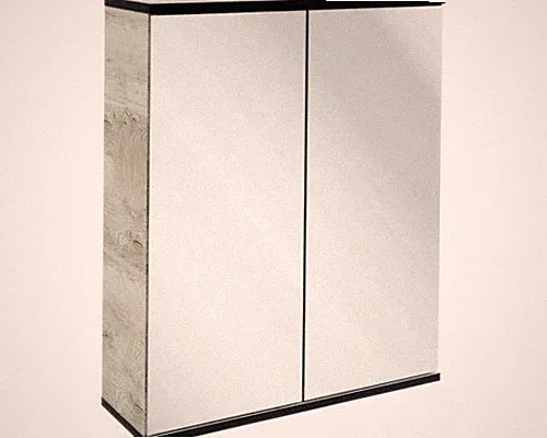 Spiegelschrank FACKELMANN TE-A 60 x 20 x 71,3 cm natural oak 2-türig
