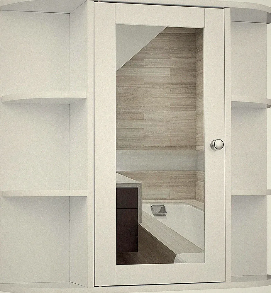 Spiegelschrank Hängeschrank bad Badschrank Spiegel Schminkschrank MDF Holz 0022y