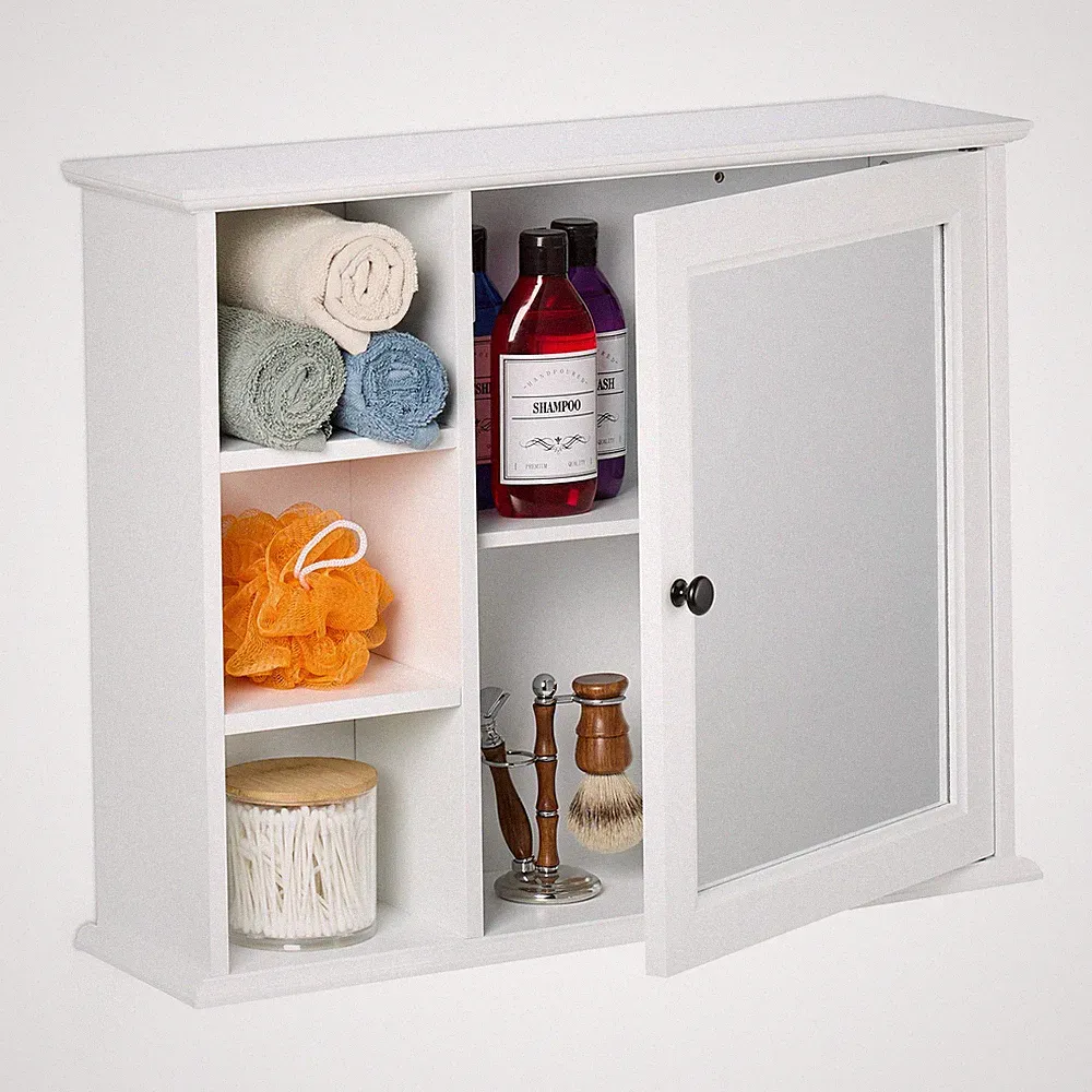 Spiegelschrank Hängeschrank Badschrank Badezimmer Wandschrank Badschränkchen