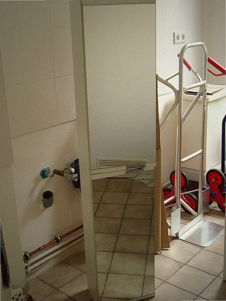 Spiegelschrank – Hochschrank – Badschrank – zweitürig – schmal – 30 cm breit