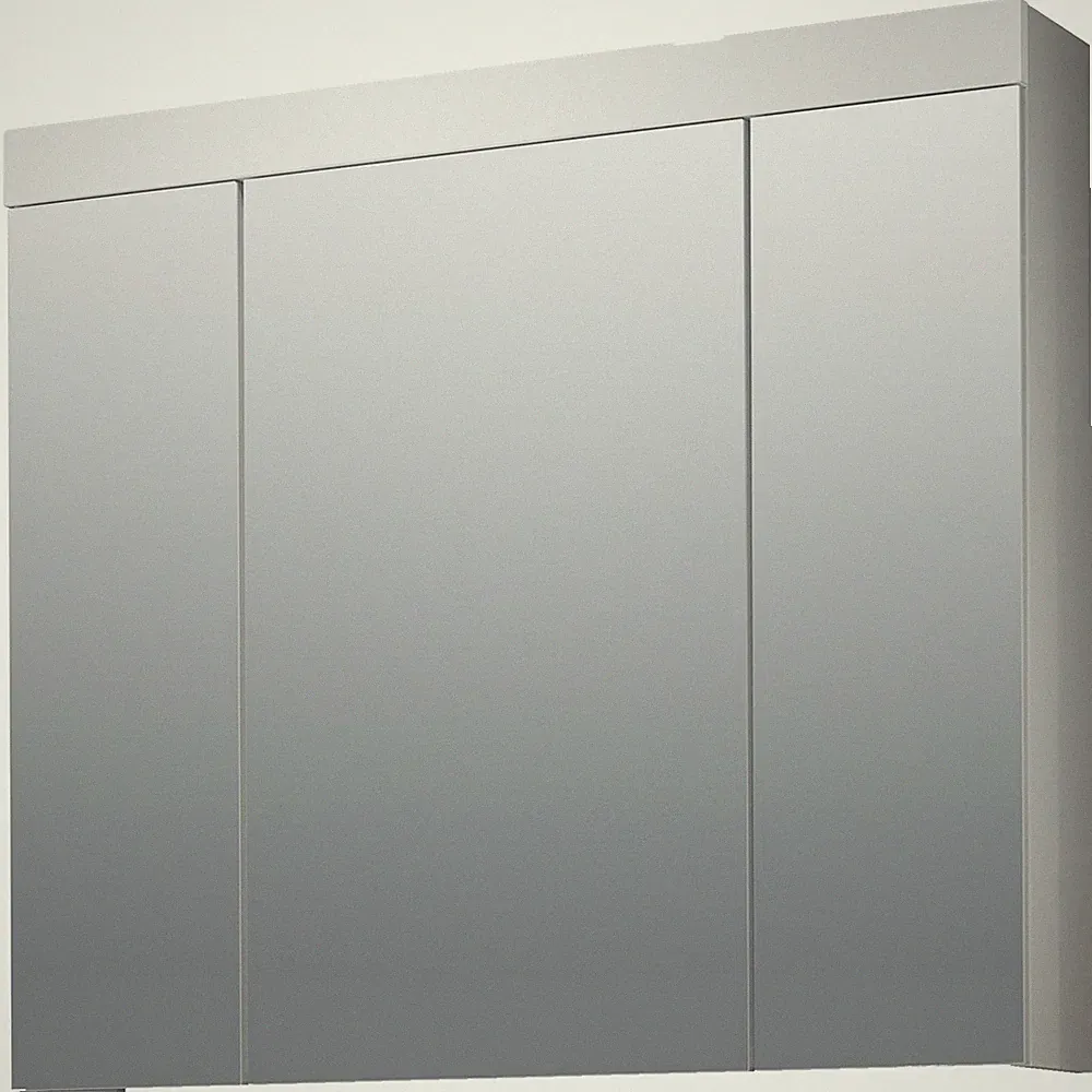 Spiegelschrank in Hochglanz weiß Badezimmer Gäste-WC Bad Spiegel