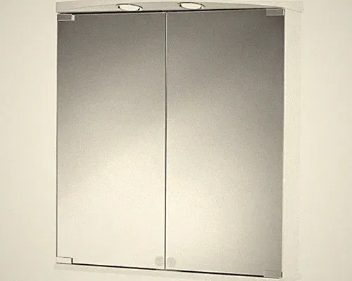 Spiegelschrank Jokey Ampado LED weiß 60x66 cm IP20