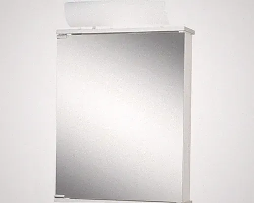 Spiegelschrank Jokey Entro weiss/alufarben 50x74 cm IP 20