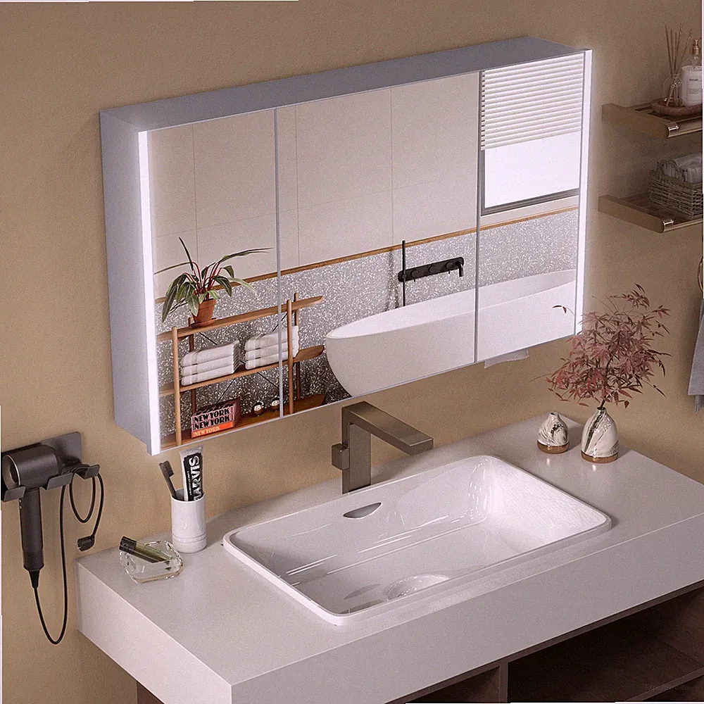 70 cm Beleuchteter Spiegelschrank